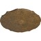 Ekena Millwork Pompeii Ceiling Medallion (Fits Canopies up to 2"), Hand-Painted Rubbed Bronze, 18 7/8"OD x 1 1/2"P CM18PORZS - alternate 2
